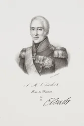 Porträt König Karls X.