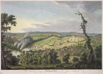 Südwestansicht von Coalbrookdale