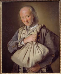Der Mann mit der Betteltasche
