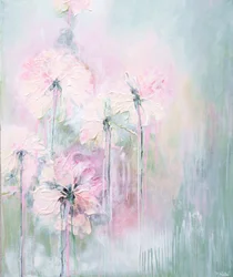 Weiche Pastellblüten