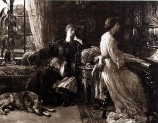 Erinnerungen, graviert von Herbert T. Dicksee, veröffentlicht von C.E. Clifford & Co.