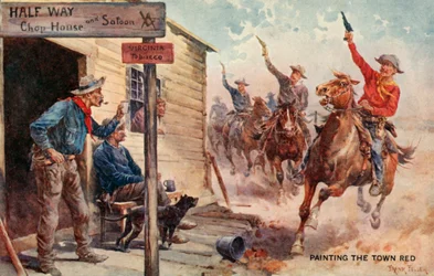 Die Stadt rot anmalen