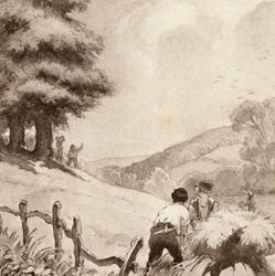 Illustration für The Scholar-Gipsy von Matthew Arnold