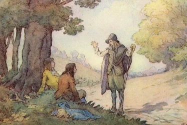 Illustration für Der Gelehrte-Zigeuner von Matthew Arnold