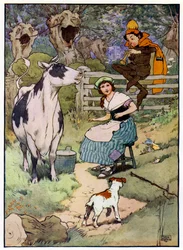 Illustration für Die Geschichte von Tom, dem Pfeifersohn