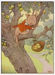 Illustration für Die drei kleinen Schweinchen