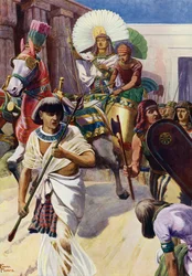 Joseph der Herrscher (Farblitho)