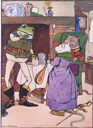 Bitte Frau Maus, singen Sie uns ein Lied, Illustration aus 