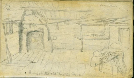 Zimmer im alten Handelshaus, 1851