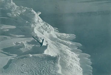 Wachsendes Eisfuß, Cape Evans, um 1911, 1913