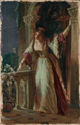 „Ich bin es, fürchte dich nicht“ - Julia auf ihrem Balkon