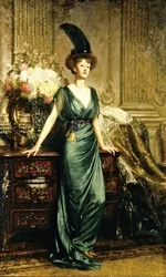Porträt der ehrenwerten Mrs. Ernest Guiness