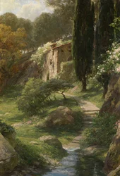 Die alte Mühle in La Mortola