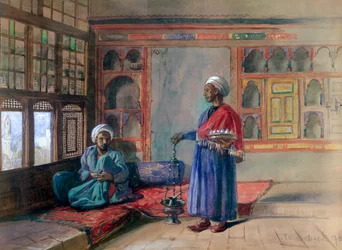 Wohnung im Haus des Scheichs Sadat, Kairo, 1873