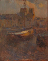 Schiffe vor Anker, Cherbourg Nr. II