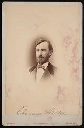 Porträt von Chauncey Wiltse 1834-1894, 1875-1876