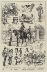 Skizzen des 66. (Berkshire) Regiments