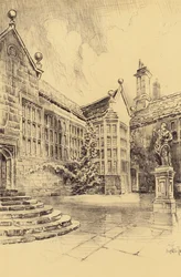 Hoghton Tower, Der Obere Hof