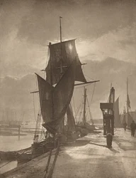 Sonnenschein und Schatten, 1890er Jahre.