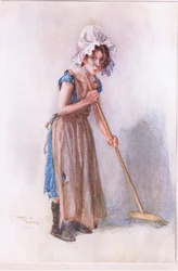 Die Marchioness, ca. 1920 (Farblithografie)