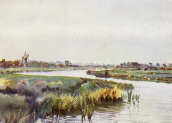 Norfolk Broads: Oberhalb der Wayford-Brücke am Ant