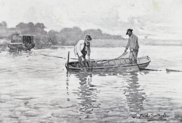 Norfolk Broads: Aalreusen hochziehen