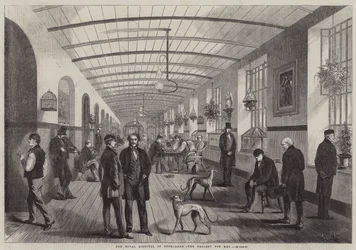 Das Royal Hospital of Bethlehem, die Galerie für Männer