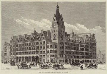 Das neue Central Station Hotel, Glasgow