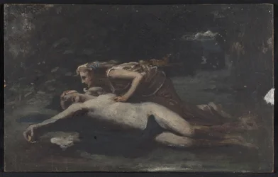 Pyramus und Thisbe, ca. 1875