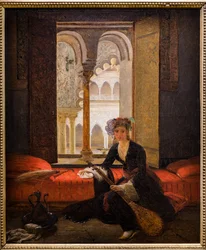 Sultana in einem Innenraum