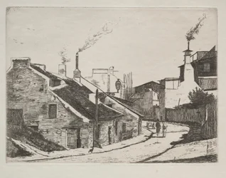 Landstraße in Alouette, 1861