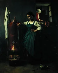 Der Kupfertrinkbrunnen, 1861
