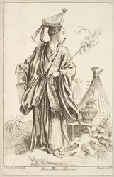 Chinesischer Darsteller, 1738-45