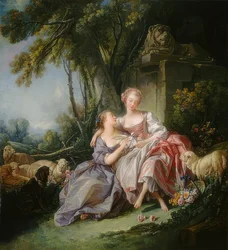 Der Liebesbrief. 1750