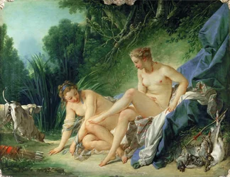 Diana nach dem Bad