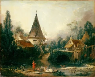 Landschaft in der Nähe von Beauvais
