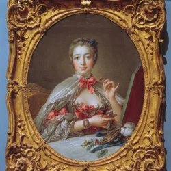 Madame de Pompadour bei der Toilette
