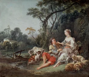 Denkt er an die Trauben?, 1747