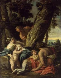 Satyr und Nymphe, 18. Jahrhundert