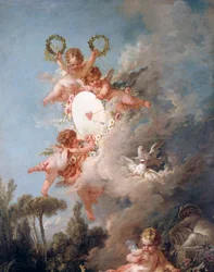 Der Engel (Detail)