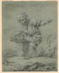 Der jugendliche Verkäufer