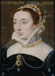 Porträt von Diane de France, Herzogin von Angoulême 1538-1619, 1570
