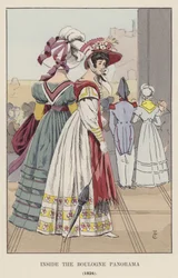 Im Inneren des Boulogne-Panoramas, 1824