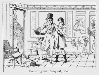 Vorbereitung auf die Eroberung, 1800