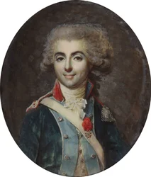 Porträt von Antoine Bertin, genannt Chevalier Bertin