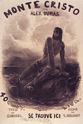 Louis Français-Dantès auf seinem Felsen