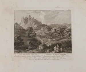 Ansicht von Rocca Giovine (Nr. V)