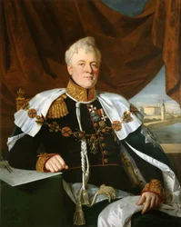 Porträt von Prinz Dmitriy Vladimirovich Golitsyn