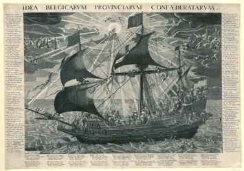 Das Staatsschiff, 1620 (Allegorie auf den glücklichen Zustand des Landes nach der Synode von Dordrecht)
