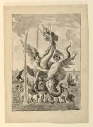 Entwurf für das Grand Trianon in Versailles